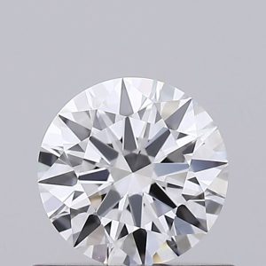 Round 0.51ct D VS2 Ideal Excellent Excellent None