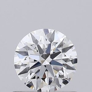 Round 0.51ct E VVS2 Ideal Excellent Excellent None