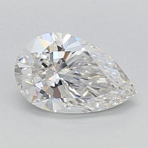 Pear 1.07ct E VS2 Excellent Very Good None