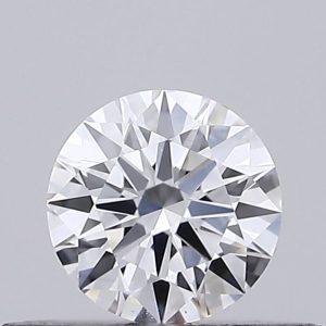 Round 0.30ct D VVS1 Ideal Excellent Excellent None