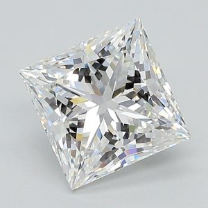 Princess 1.96ct E VVS2  Excellent Excellent None