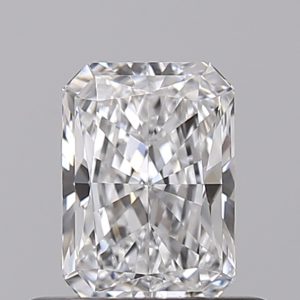 Radiant 0.53ct D VVS2 Excellent Excellent Excellent None