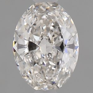 Oval 0.60ct H IF Excellent Very Good None