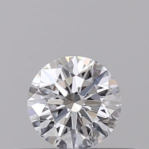 Round 0.32ct D VS1 Excellent Very Good Very Good None