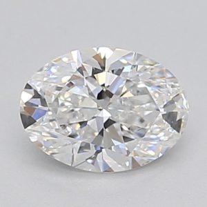 Oval 0.50ct D VS2 Excellent Excellent Excellent None