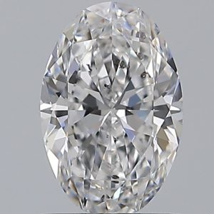 Oval 1.00ct D SI2 Excellent Excellent Excellent None