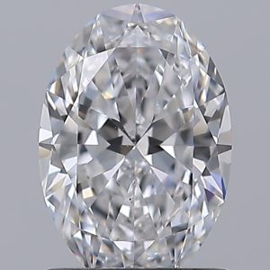 Oval 1.00ct D VS2 Excellent Excellent Excellent None