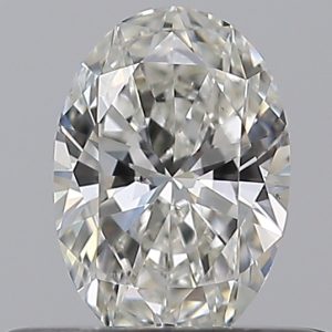 Oval 0.38ct H SI1 Excellent Very Good Very Good None
