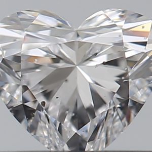 Heart 0.40ct D SI2 Excellent Excellent Very Good None