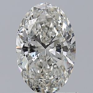 Oval 1.00ct F SI2 Excellent Excellent Excellent None