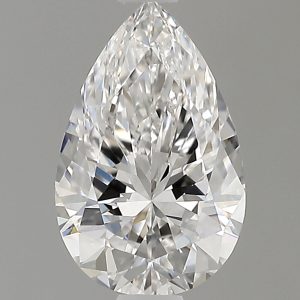 Pear 0.80ct F VVS2 Excellent Excellent Very Good None
