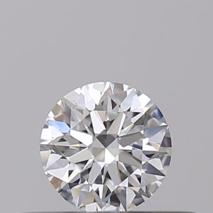 Round 0.30ct D VVS2 Very Good Excellent Excellent None