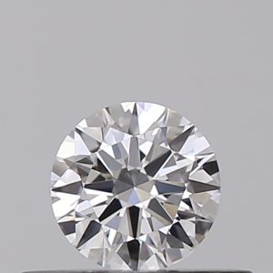 Round 0.30ct D VVS2 Very Good Excellent Excellent None