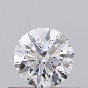 Round 0.43ct D VVS1 Excellent Excellent Excellent None
