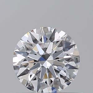 Round 0.51ct D VVS1 Ideal Excellent Excellent None