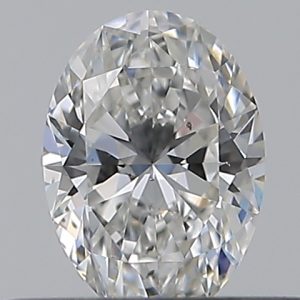 Oval 0.32ct F SI1 Excellent Excellent Very Good None