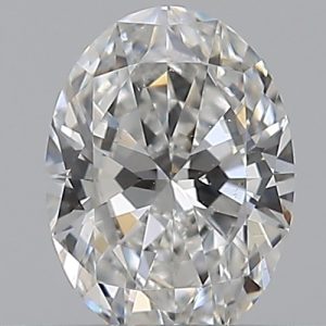 Oval 0.30ct F SI1 Very Good Excellent Very Good Medium