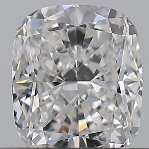 Cushion 0.50ct D VVS2 Excellent Excellent Excellent None