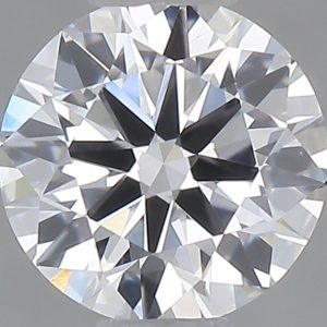 Round 0.38ct D VS1 Ideal Excellent Very Good None