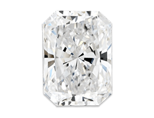 Radiant 3.00ct F VVS2  Excellent Excellent None