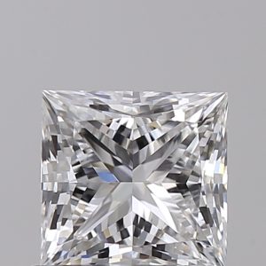 Princess 0.86ct D VVS2 Excellent Excellent Excellent None