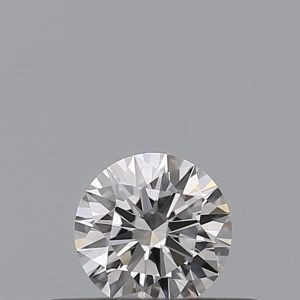 Round 0.25ct E VVS2 Excellent Excellent Excellent None