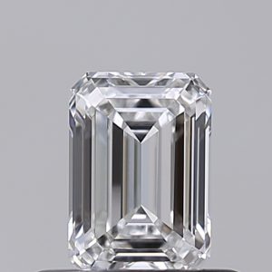 Emerald 0.51ct D VVS2 Excellent Excellent Excellent None