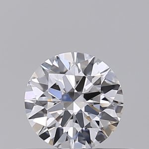 Round 0.40ct D VVS2 Excellent Excellent Excellent None