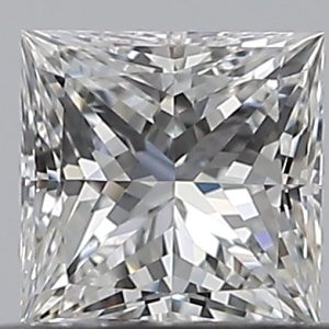 Princess 0.36ct F VS2 Excellent Excellent Excellent None