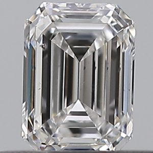 Emerald 0.30ct E SI1 Excellent Excellent Very Good None