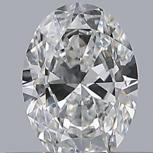 Oval 0.30ct F VVS2 Excellent Very Good Very Good None