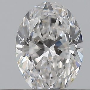 Oval 0.30ct D SI1 Excellent Excellent Very Good Faint
