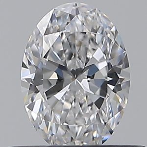 Oval 0.47ct D VS1 Excellent Excellent Excellent None