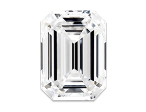 Emerald 0.96ct D VS2  Very Good Very Good None