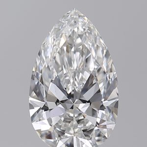 Pear 0.93ct F VS1 Excellent Excellent Excellent None