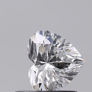Heart 0.52ct E VVS1 Excellent Excellent Excellent None