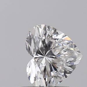 Heart 1.02ct E VVS2 Excellent Excellent Excellent None
