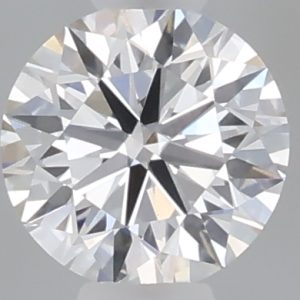 Round 0.43ct D VVS2 Ideal Excellent Excellent None