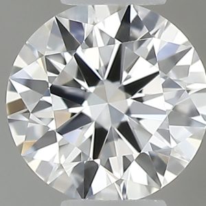 Round 0.18ct D VVS2 Excellent Very Good Excellent None