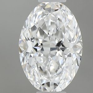 Oval 0.41ct D SI1 Excellent Excellent Very Good None