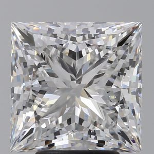 Princess 4.55ct D VVS2 Excellent Excellent None