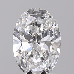 Oval 1.01ct D VVS1 Excellent Excellent Very Good None
