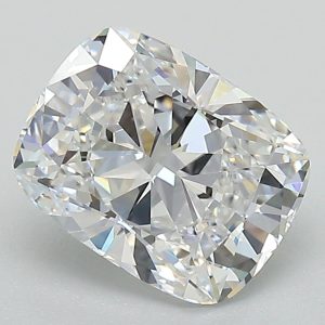 Cushion 2.00ct D VVS2  Excellent Very Good None