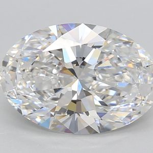 Oval 2.51ct D VVS2 Excellent Excellent Excellent None
