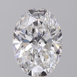 Oval 3.04ct D VVS2 Excellent Excellent Excellent None