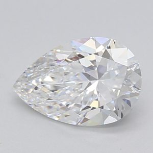 Pear 1.00ct D VVS2 Excellent Excellent Excellent None