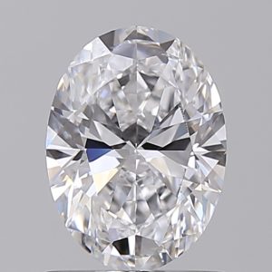 Oval 1.01ct D VVS2 Excellent Excellent Excellent None