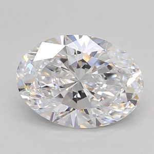 Oval 1.01ct D VVS2 Excellent Excellent Excellent None