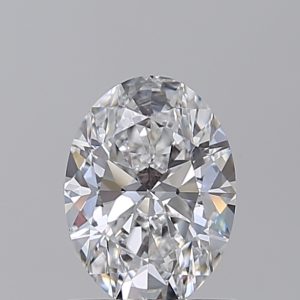 Oval 1.01ct D VVS2 Excellent Excellent Excellent None