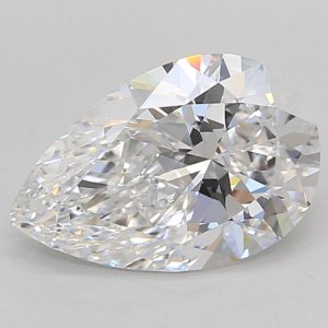 Pear 2.01ct D VVS2 Excellent Excellent Excellent None